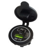 Prise USB et TYPE C 3A pour batterie 12 volts avec inter M/A